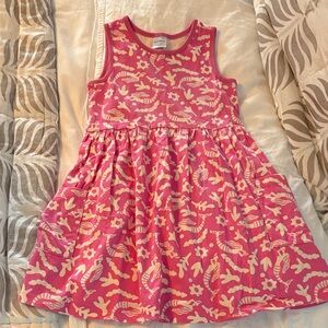 Hanna Andersson Girls mermaid print dress
